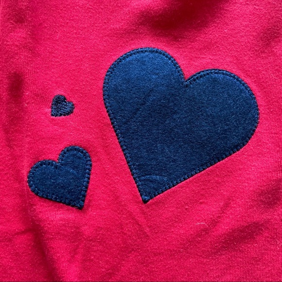 Leveret Red and Navy Toddler Pajamas - Picture 5 of 7